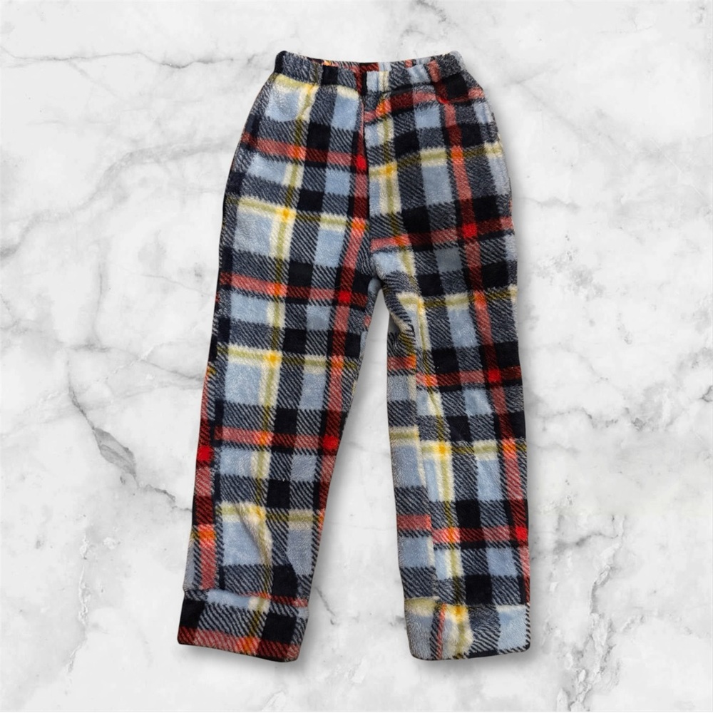 Plaid Kids Pajama Pants- Polo